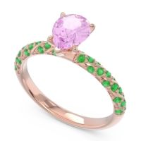 Pave Pear Maggalya Ring