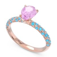 Pave Pear Maggalya Ring