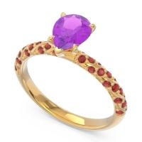 Pave Pear Maggalya Ring