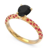 Pave Pear Maggalya Ring