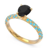 Pave Pear Maggalya Ring