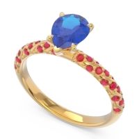 Pave Pear Maggalya Ring