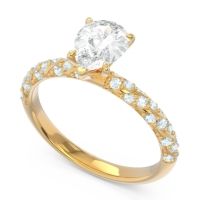Pave Pear Maggalya Ring