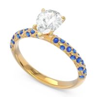 Pave Pear Maggalya Ring