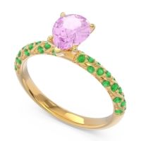 Pave Pear Maggalya Ring