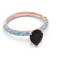 Pave Pear Maggalya Ring