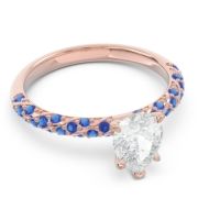 Pave Pear Maggalya Ring