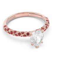 Pave Pear Maggalya Ring