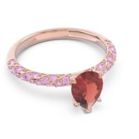 Pave Pear Maggalya Ring