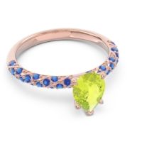 Pave Pear Maggalya Ring