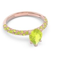 Pave Pear Maggalya Ring