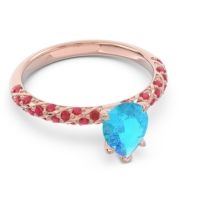 Pave Pear Maggalya Ring