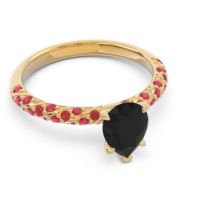 Pave Pear Maggalya Ring