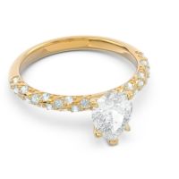 Pave Pear Maggalya Ring