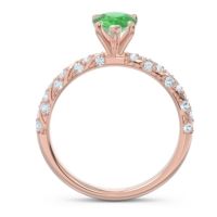 Pave Pear Maggalya Ring