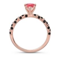 Pave Pear Maggalya Ring