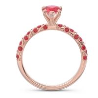 Pave Pear Maggalya Ring