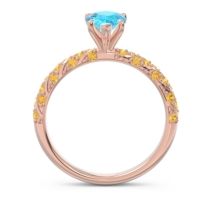 Pave Pear Maggalya Ring