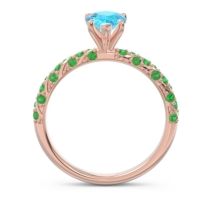 Pave Pear Maggalya Ring