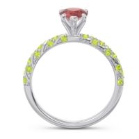 Pave Pear Maggalya Ring
