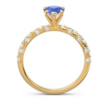 Pave Pear Maggalya Ring