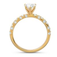 Pave Pear Maggalya Ring