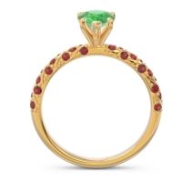 Pave Pear Maggalya Ring