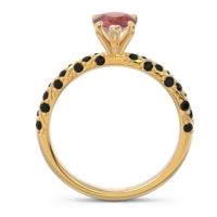 Pave Pear Maggalya Ring
