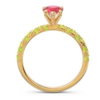Pave Pear Maggalya Ring