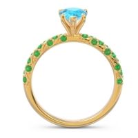 Pave Pear Maggalya Ring