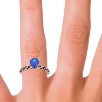 Pave Pear Maggalya Ring