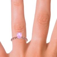 Pave Pear Maggalya Ring