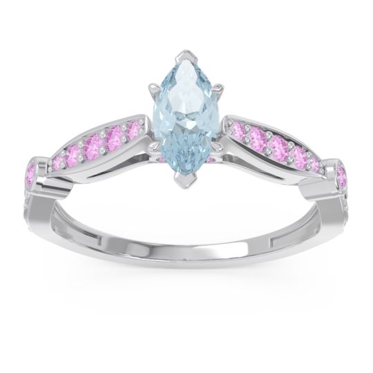Art Deco Pave Marquise Citrostra Ring