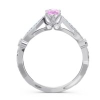 Art Deco Pave Marquise Citrostra Ring