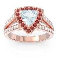 Halo Pave Trillion Tala Ring