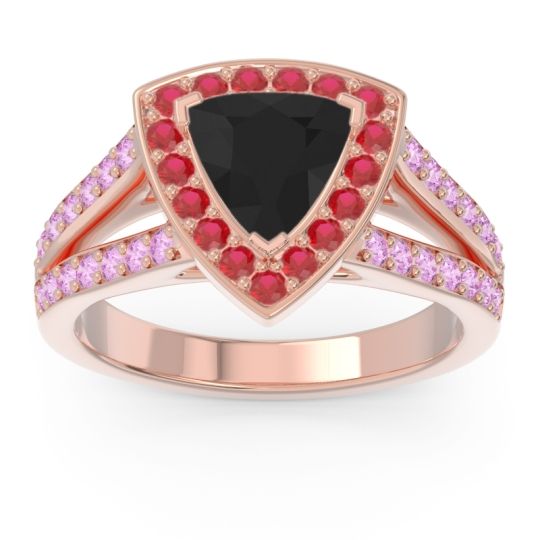 Halo Pave Trillion Tala Ring