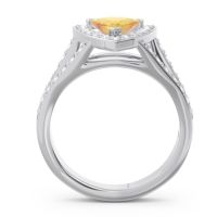 Halo Pave Trillion Tala Ring