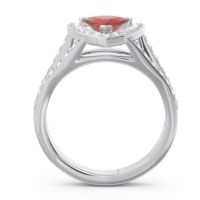 Halo Pave Trillion Tala Ring