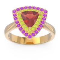 Double Halo Trillion Dvipakalpa Ring