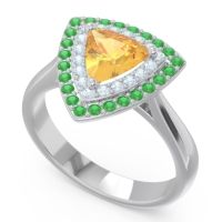 Double Halo Trillion Dvipakalpa Ring