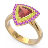 Double Halo Trillion Dvipakalpa Ring