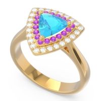 Double Halo Trillion Dvipakalpa Ring