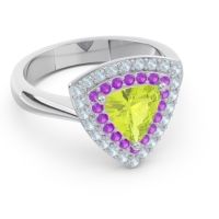Double Halo Trillion Dvipakalpa Ring