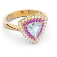 Double Halo Trillion Dvipakalpa Ring