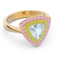 Double Halo Trillion Dvipakalpa Ring