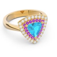 Double Halo Trillion Dvipakalpa Ring