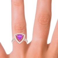 Double Halo Trillion Dvipakalpa Ring