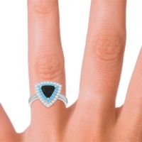 Double Halo Trillion Dvipakalpa Ring