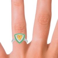 Double Halo Trillion Dvipakalpa Ring