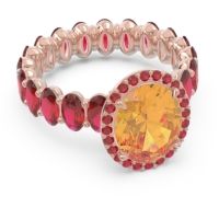 Ornate Halo Oval Rajakula Ring